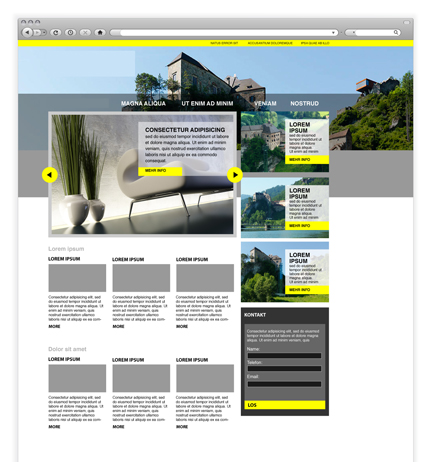 Design Homepage